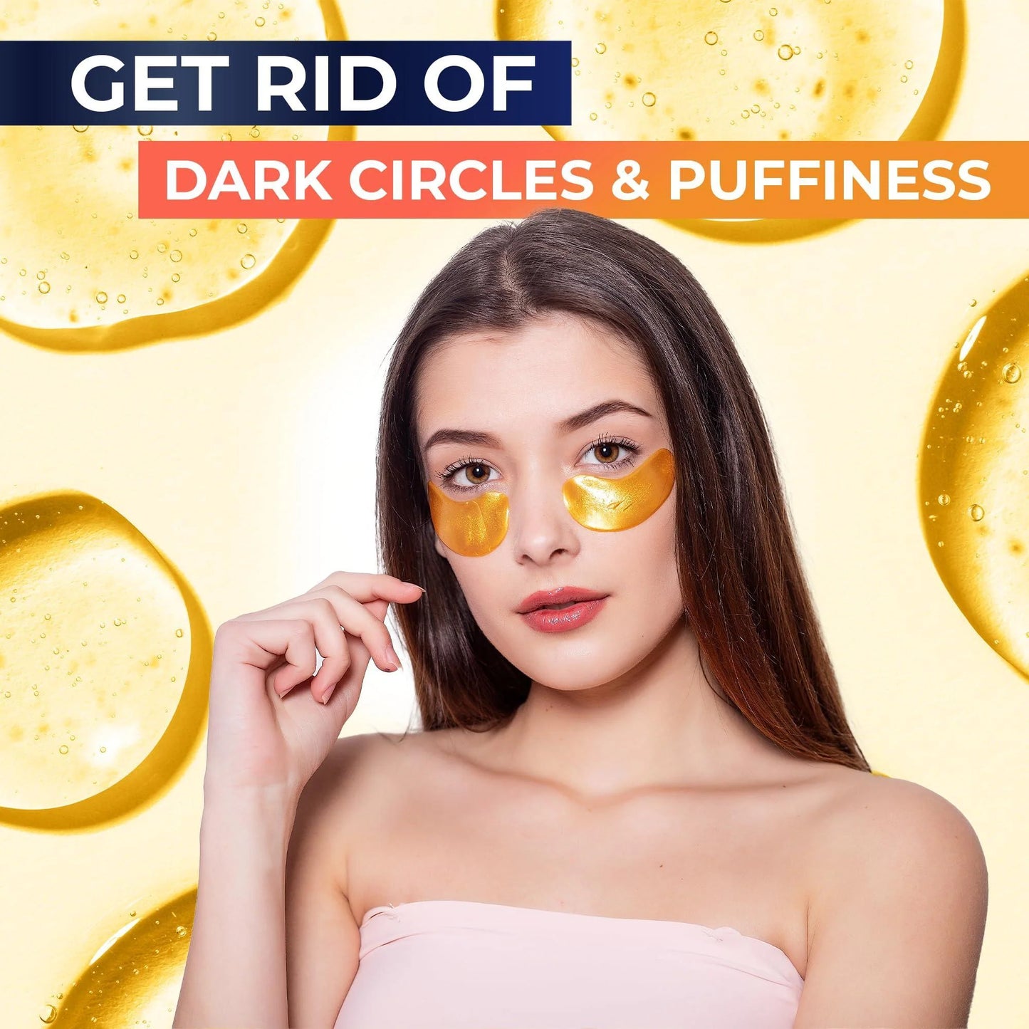 Say goodbye to puffy eyes and dark circles! 🌟✨ Grab your 30 pairs of anti-aging under eye patches now! #SkincareGoals #BrightEyes
