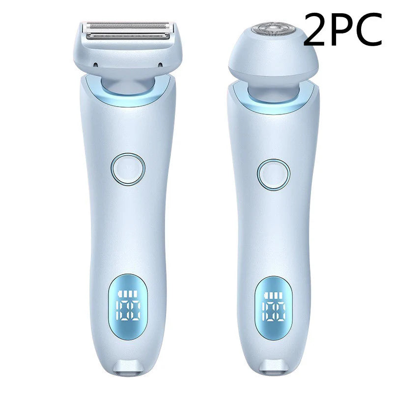 Say goodbye to unwanted hair! 🌟 Check out our 2-in-1 USB Rechargeable Hair Remover & Epilator for a smooth shave on your face, body, and bikini line! 💖✨
