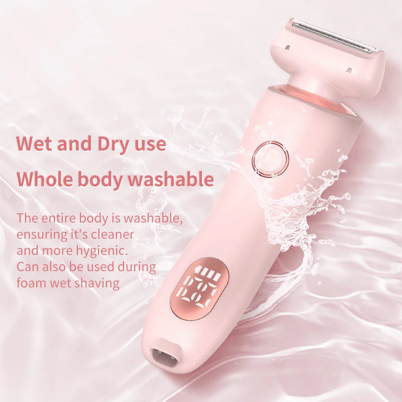 Say goodbye to unwanted hair! 🌟 Check out our 2-in-1 USB Rechargeable Hair Remover & Epilator for a smooth shave on your face, body, and bikini line! 💖✨