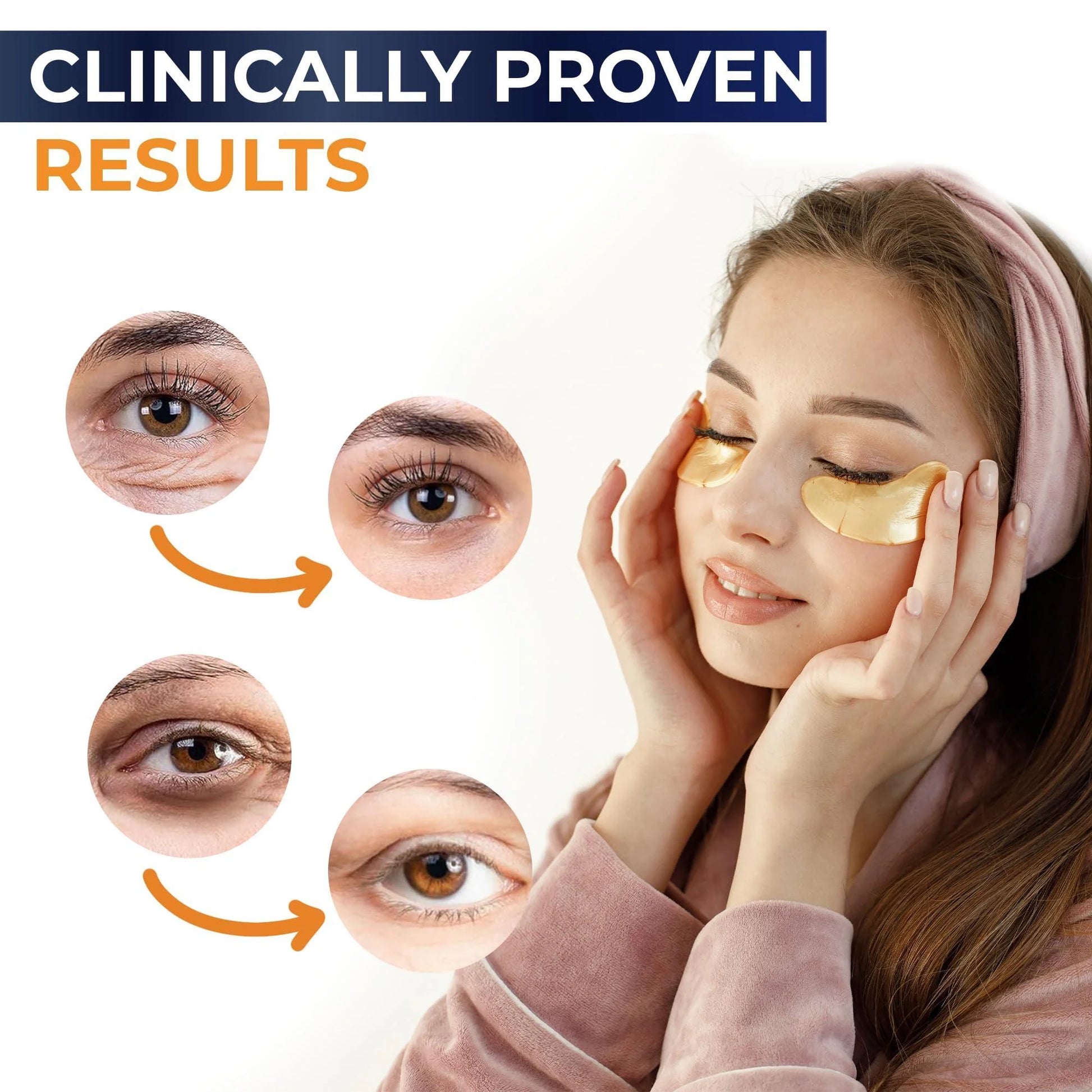 Say goodbye to puffy eyes and dark circles! 🌟✨ Grab your 30 pairs of anti-aging under eye patches now! #SkincareGoals #BrightEyes