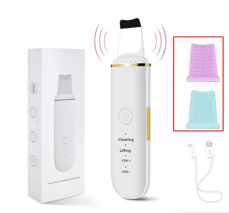 The Advanced Sonic Skin Exfoliator Cleansing Device Eliminates Pore Impurities