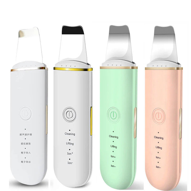 The Advanced Sonic Skin Exfoliator Cleansing Device Eliminates Pore Impurities