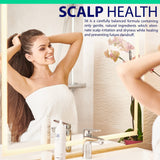 S6 Active Professional anti Dandruff Shampoo with Tea Tree Oil 1% Pyrithione Zinc and 5% Salicylic Acid Natural Itchy Scalp Treatment (6.76 Fl Oz) for Men and Women