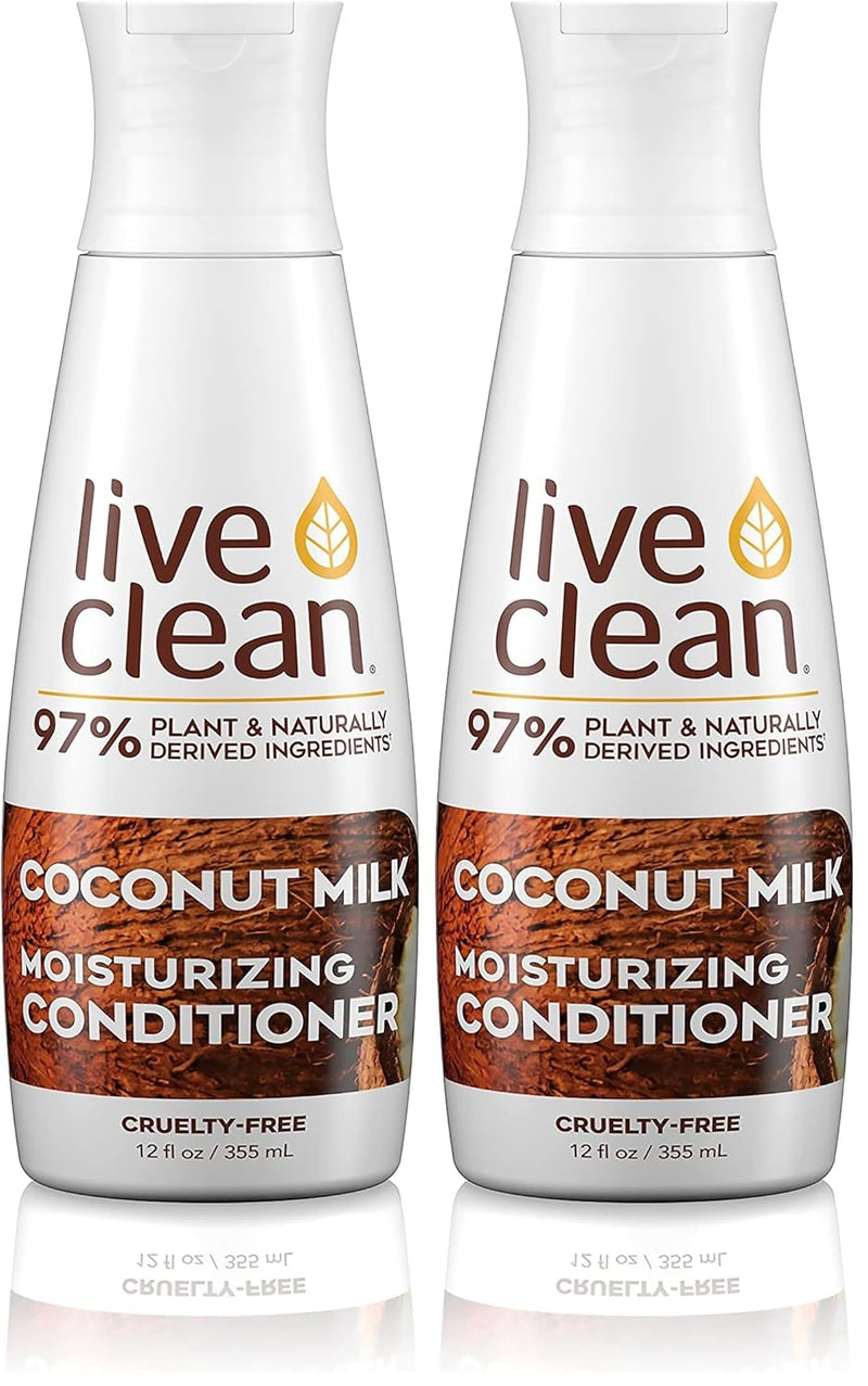 Revitalize Your Hair with Live Clean's Ultra Light Apple Cider Conditioner – 12 Oz of Pure Goodness! 🍏✨