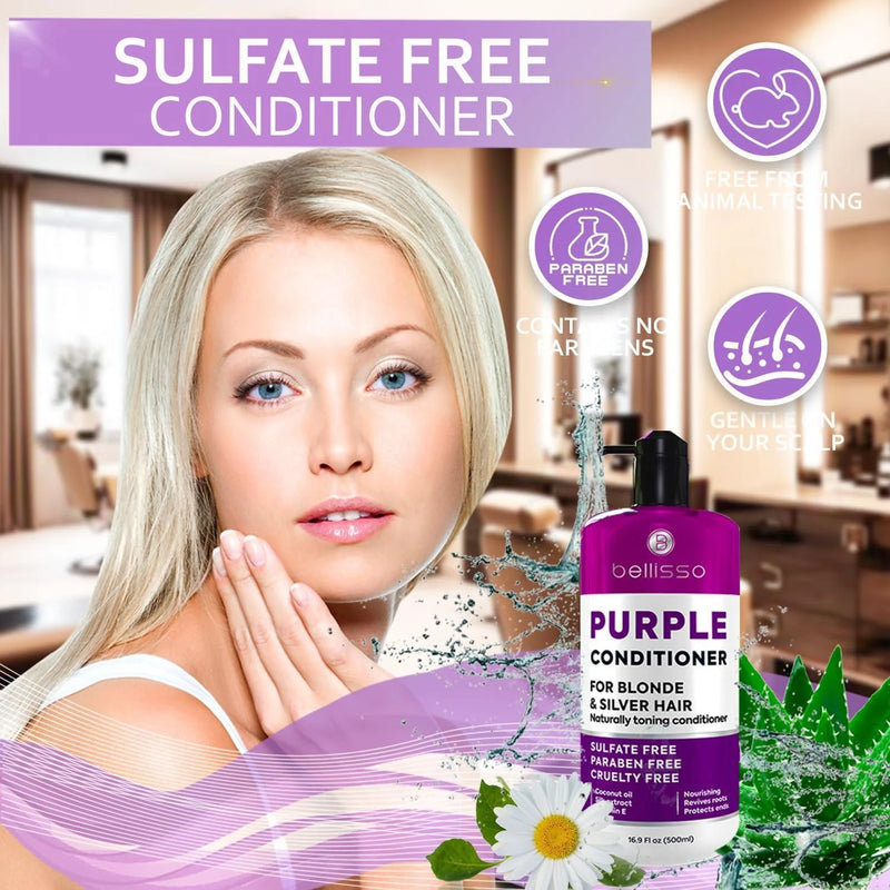 Purple Conditioner for Blonde Hair Goodbye to Orange and Yellow Brassy Tones