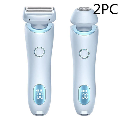 Say goodbye to unwanted hair! 🌟 Check out our 2-in-1 USB Rechargeable Hair Remover & Epilator for a smooth shave on your face, body, and bikini line! 💖✨