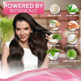 Rice Water Shampoo and Conditioner Set Sulfate Free for Thin and Fine Hair