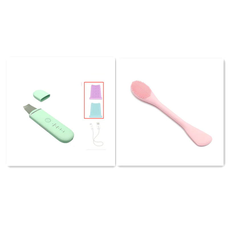 The Advanced Sonic Skin Exfoliator Cleansing Device Eliminates Pore Impurities